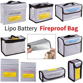 RFI FIRE PROOF LIPO CHARGING SACK - LARGE